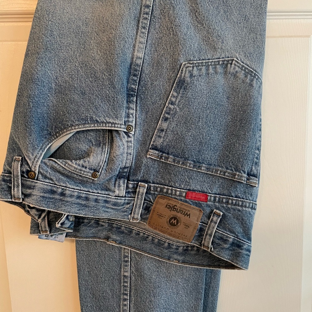 Wrangler Premium Blue cotton Denim Jeans 36 X 30